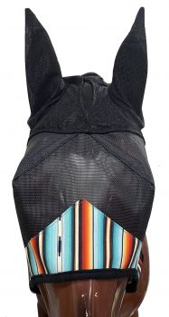 Showman Serape Southwest Print Fly Mask with Ears #2